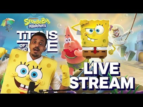 He Is Back - Spongebob Squarepants: Titans Of The Tide - Live Stream Gameplay India Hindi