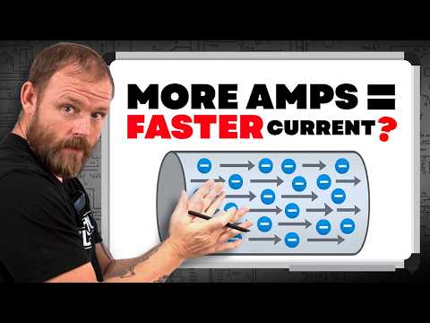 Does More Current Mean Faster Electrons Or More Electrons?