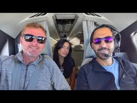 My First Time Flying In The Phenom 300e And The Announcement Of My New Job!