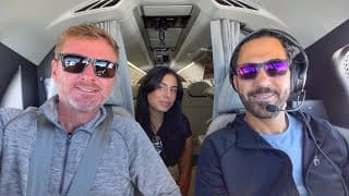 My First Time Flying In The Phenom 300e And The Announcement Of My New Job!