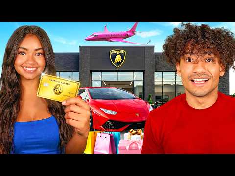 Giving My Sister My Credit Card For 24 Hours!