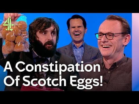 Joe Wilkinsons Constipation Of Scotch Eggs | The Best Of 8 Out Of 10 Cats Series 17 | Channel 4
