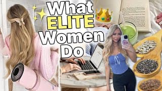 11 Surprising Habits Of Top 1% Women✨