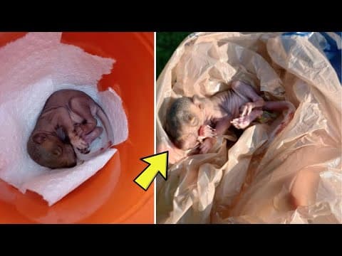 Woman Finds Tiny, Pink Baby In Yard — Then Holds Her Breath For A Miracle