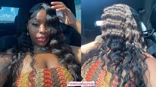 Start To Finish : Detailed Melted Hd Full Lace Wig Tutorial + Crimps Ft. Premiumlacewig