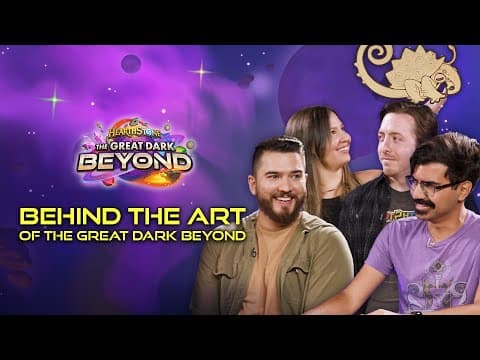 Behind The Art Of The Great Dark Beyond | Hearthstone
