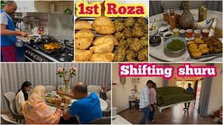 🌙first Roza, First Iftar(2025) | Full Day Routine + Iftar Special Recipes| Shifting Journey Begins