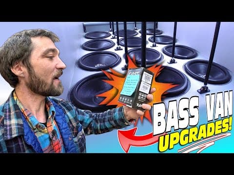 Exo's Subwoofer Bass Van Upgrades!!! Rpm Controller & Dual Alternator Bracket For Better Car Audio!