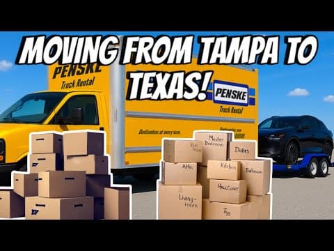 We Left Tampa & Moved To Texas!