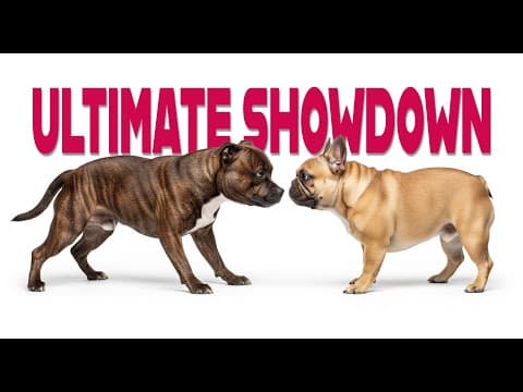 Ultimate Showdown: French Bulldog Vs Staffy Bull Terrier