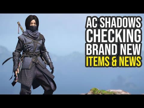 Assassin's Creed Shadows New Items & Missions... (ac Shadows Weekly Reset)