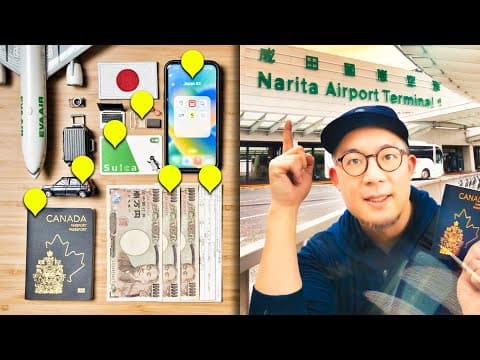 Your First Hour In Japan (tokyo Narita Airport Edition)