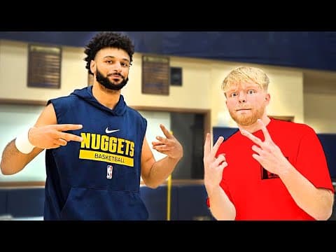I Shocked Jamal Murray At The Nuggets Practice Facility!