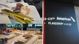 Watch Before You Go To The Flagship Lounge At Dallas Fort Worth Airport!