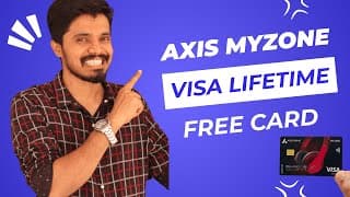 Axis Bank Myzone Credit Card Lifetime Free 🔥 | Bogo Movies, Swiggy Offers, Sony Liv Free | Visa Card