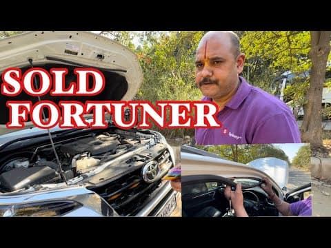 Selling My Toyota Fortuner To @spinny In 1 Year .. Aisa Kya Hua ?