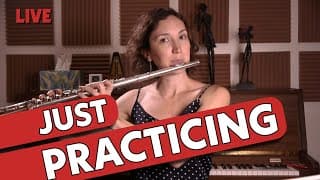 Just Practicing With Amelie | Telemann Fantasia No.9