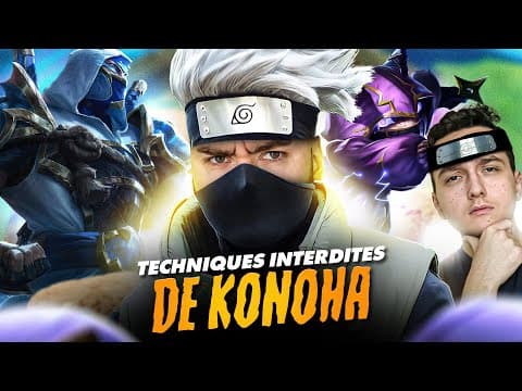 Les Techniques Interdites De Konoha Avec Strey