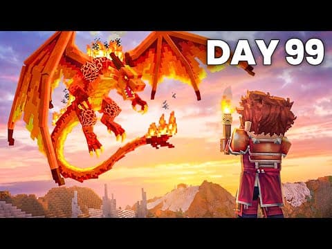 I Spent 100 Days In Hytale