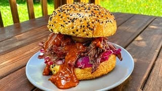 How To Smoke Chuck Roast For Bbq Beef Sandwiches
