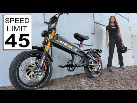 Up To 200miles & 45mph! 2025 Aniioki A8 Pro Max 52v Dual Motor Ebike | Test Ride & Assembly