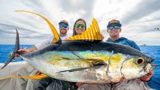 I Finally Caught The Fish Of A Lifetime! Giant Tuna Catch, Clean, Cook!