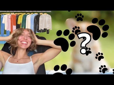 closet CLEAROUT & getting a PUPPY?! *AD*