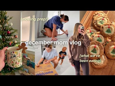 December Mom Vlog 🎄 What My 13 Month Old Eats, Pack With Me, Baking Christmas Cookies!