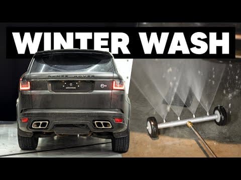 Range Rover Svr Winter Wash & Interior Deep Clean - Asmr