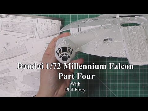 Bandai 172 Master Grade Millennium Falcon Part 4