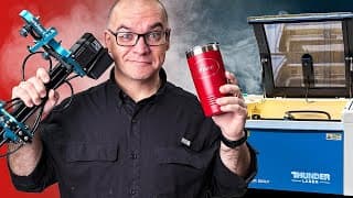 How To Laser Engrave Tumblers With A Thunder Laser - Thunder Bolt