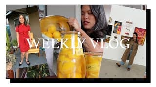 Weekly Vlog | Frieze Art Fair, Citrus Season, Beauty Events!