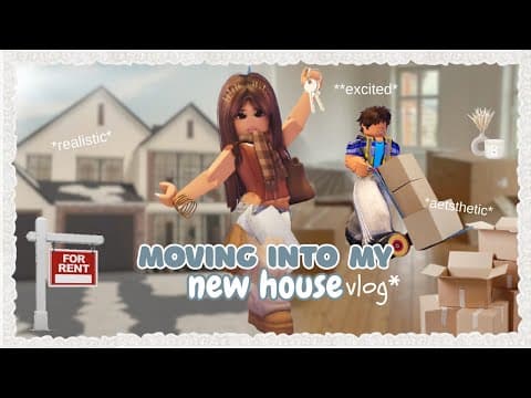 ʚ Moving Into My New House ɞ┊roleplay┊ Berry Avenue ┊ *voiced*