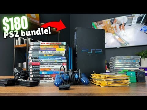 I Spent $180 On This Amazing Playstation 2 Bundle | Video Game Flips