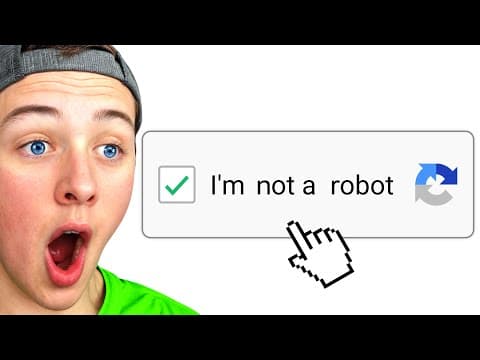 I Tried To Prove I’m Not A Robot…