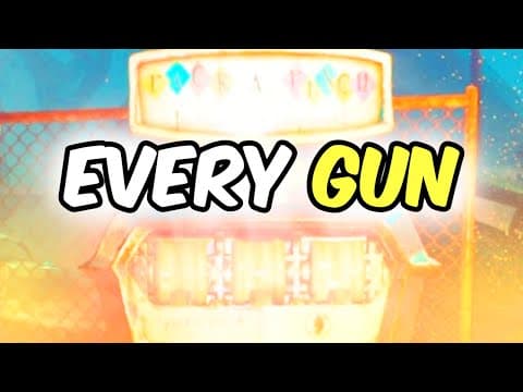 I Pack-a-punched Every Zombies Gun Ever (waw-bo6)