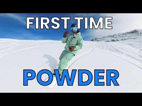 Beginner Powder Tips + Changing Snow Explanation