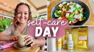 Self-care Day 🧖‍♀️ Solo Reading Lunch, Habit Stacking, Working On Myself & New @garnieruki Faves 🧴