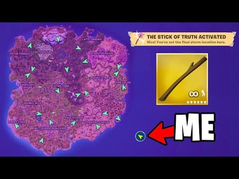 The Stick Of Truth Controls The Fortnite Storm! (new Mythic)