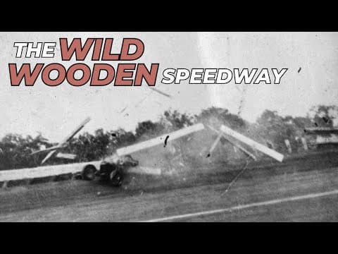 The Bizarre Wooden Race Track - Altoona Speedway