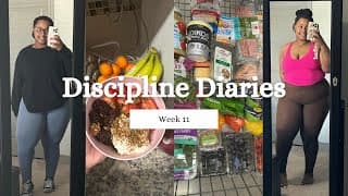 Discipline Diaries: My Energy Is Back, New Activewear, Workouts , Journey To 100lbs Down|week 11