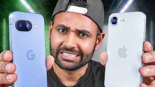 Google Pixel 9a Vs Iphone 16e!