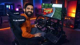 I Built The Ultimate Truck Sim Setup 🚛🔥 With Moza Tsw Truck Wheel