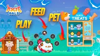 New Axie Game Axie Pals Tutorial : How To Earn, How To Play, How To Get Started With Axie Pals