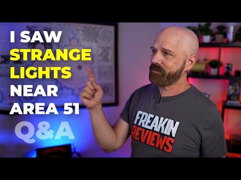 Did I See A Ufo In 1994 Near Area 51? | Q&a June 2025