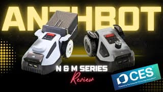 Anthbot N Series & M Series Robot Lawn Mowers At Ces 2026 (no Mess, Fully Automated)