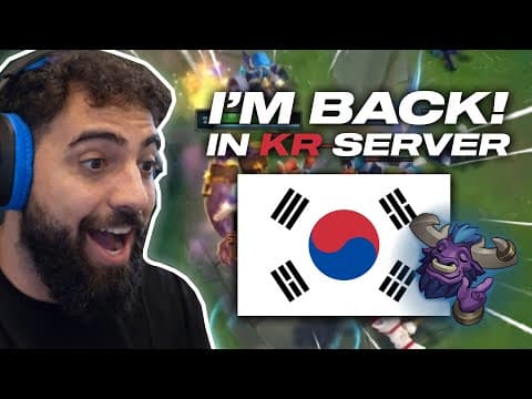 Rank 1 Alistar Goes To Korea… Can I Reach Challenger?