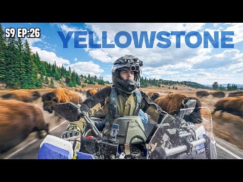 America’s Wildest Mountain Road from Beartooth Pass to Yellowstone🇺🇸 S9 EP 26 | Pakistan to Americas