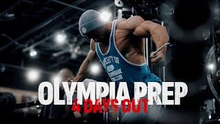Olympia Prep - 4 Days Out