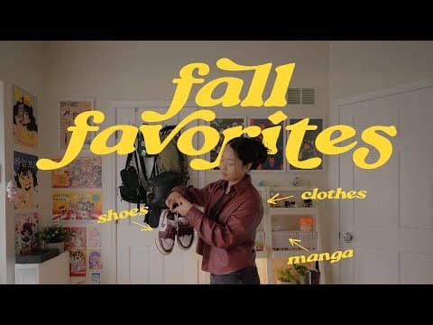 The Fall Staples I Always Come Back To: Clothing, Shoes & Manga 🍂